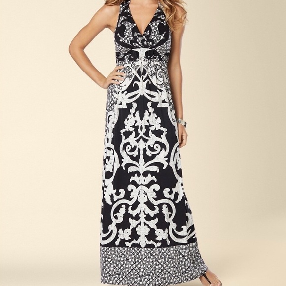 Soma Dresses & Skirts - Soma Black and White Maxi Dress